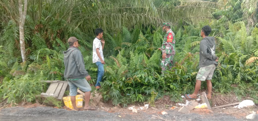 Serda Cerza Katno Terus Gelar Patroli dan Sosialisasi Karhutla