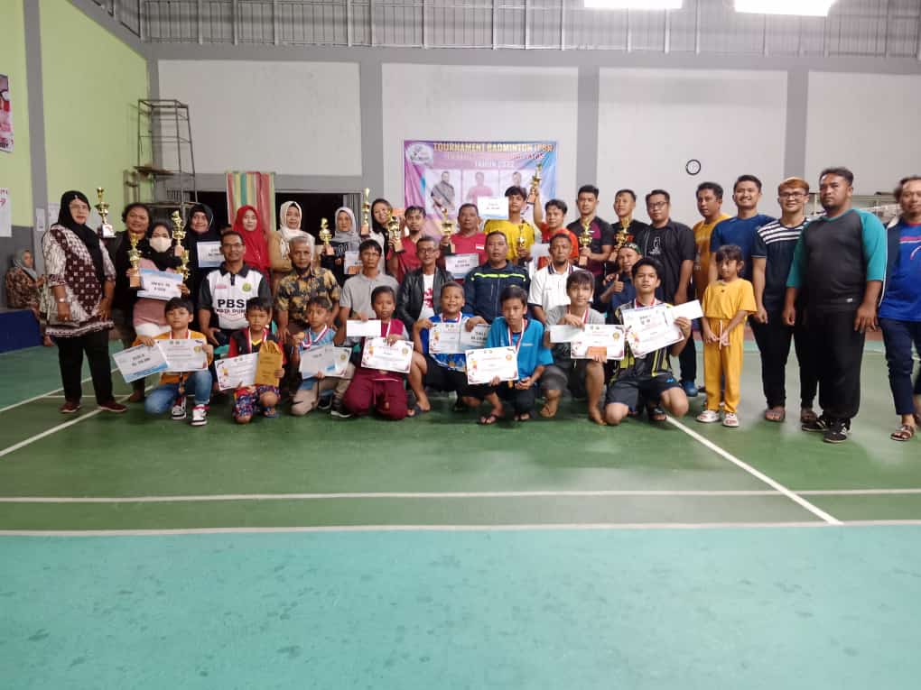 Event Turnamen Bulutangkis PBR di Tanjung Palas Berakhir Memuaskan