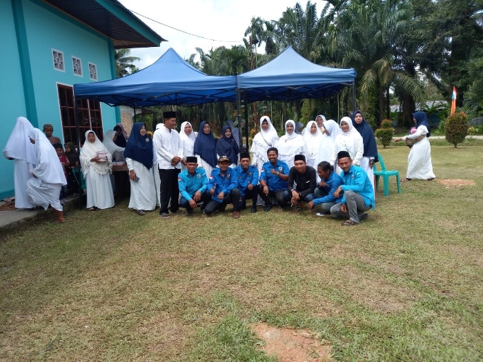 PK KNPI Dumai Barat Sambut Hari Sumpah Pemuda Dengan Berbagi Jumat Berkah