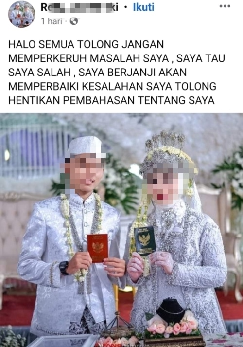 Menantu Selingkuh Dengan Mertua Di Serang Viral Menantu Beri Klarifikasi