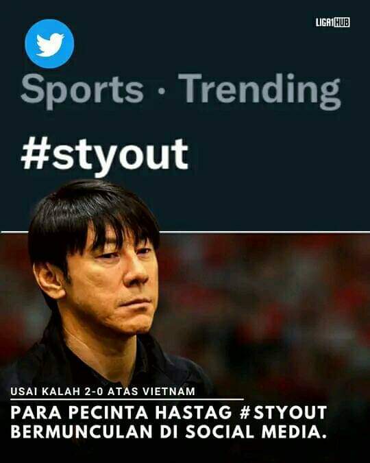 Indonesia Digebuk Vietnam, #STYout Trending di Twitter