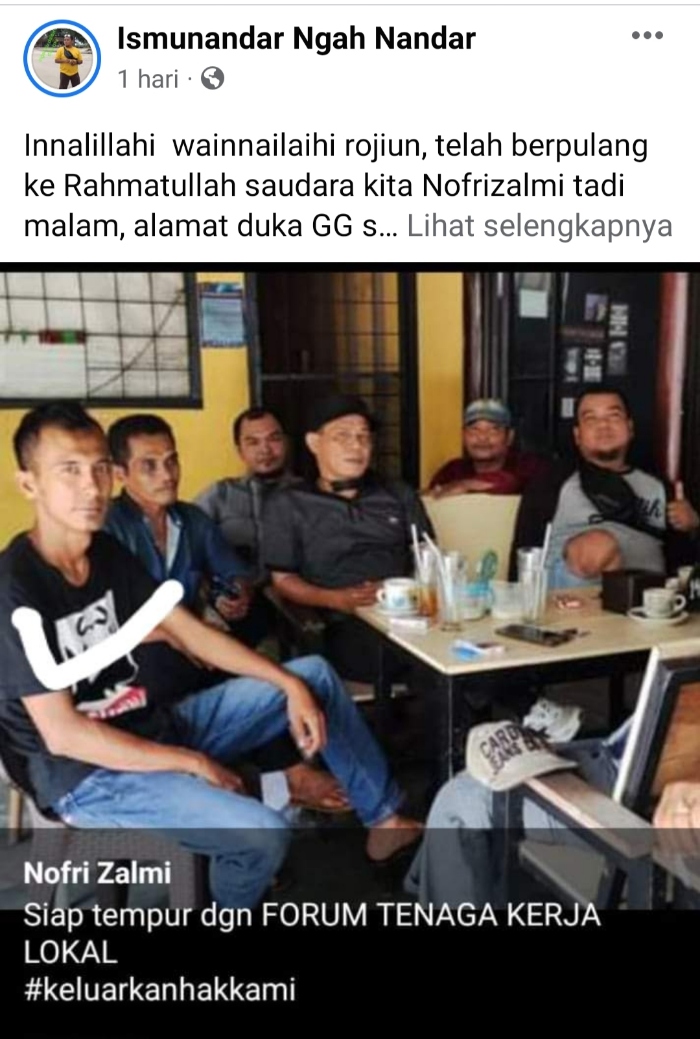 Seorang Pejuang Pesangon BUMD Dumai Meninggal Dunia