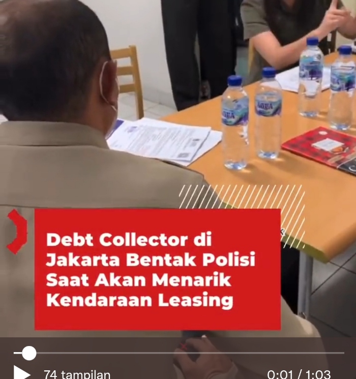 Polisi Dibentak Debt Collector Viral di Medsos, Ada Apa?