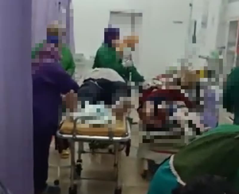 Video Korban Kebakaran di Depo Pertamina Plumpang Viral, IGD Seketika Penuh