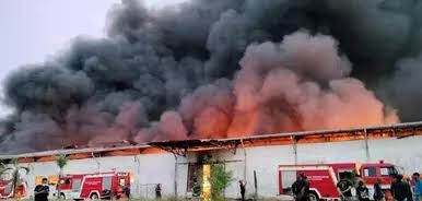 Gudang Shopee di Tangerang Terbakar, 22 Mobil Kebakaran Terjun ke Lokasi