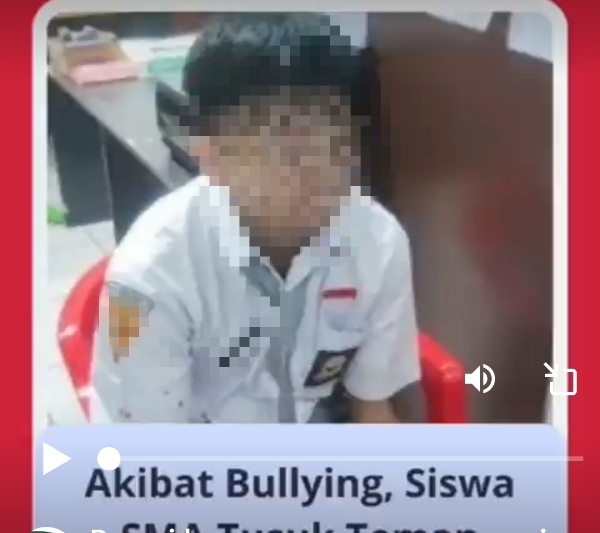 Diduga Sering Dibully, Video Siswa SMAN 7 Banjarmasin Tusuk Teman Sekelas Viral di Medsos