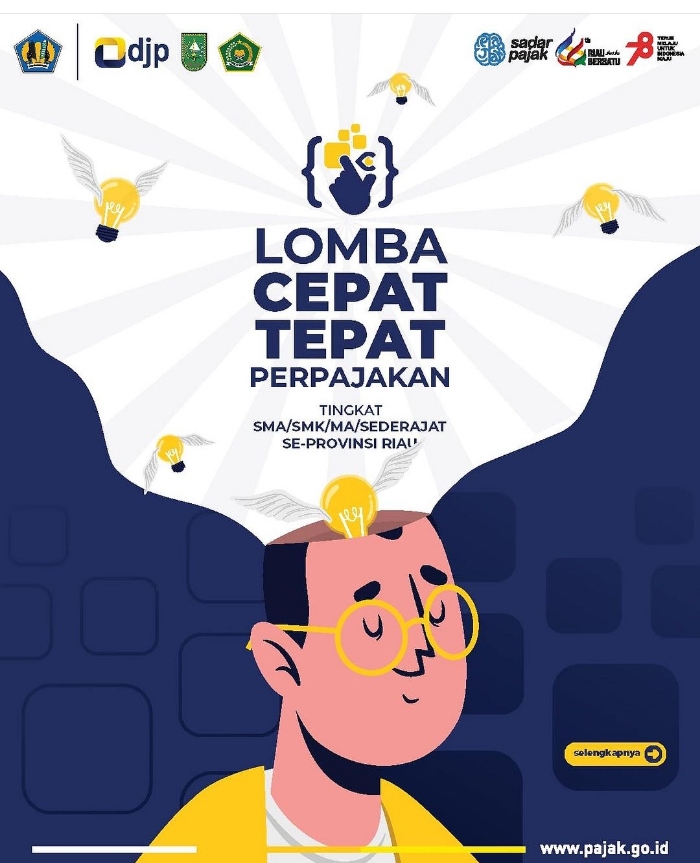 KPP Pratama Ajak SMA Sederajat Kota Dumai Ikuti Lomba Cepat Tepat Perpajakan