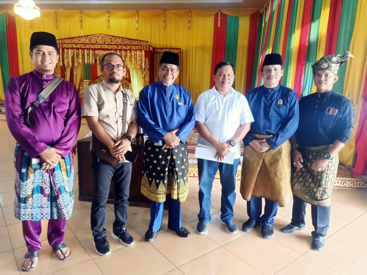 Dalam Rangka Cooling Sistem Pemilu 2024, Direktorat Intelkam Polda Riau Silaturahmi Bersama LAMR Dumai
