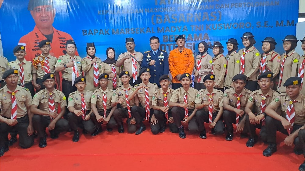 Kepala Basarnas Marsekal Madya TNI Kusworo Kunjungi Kantor Unit Siaga SAR Dumai