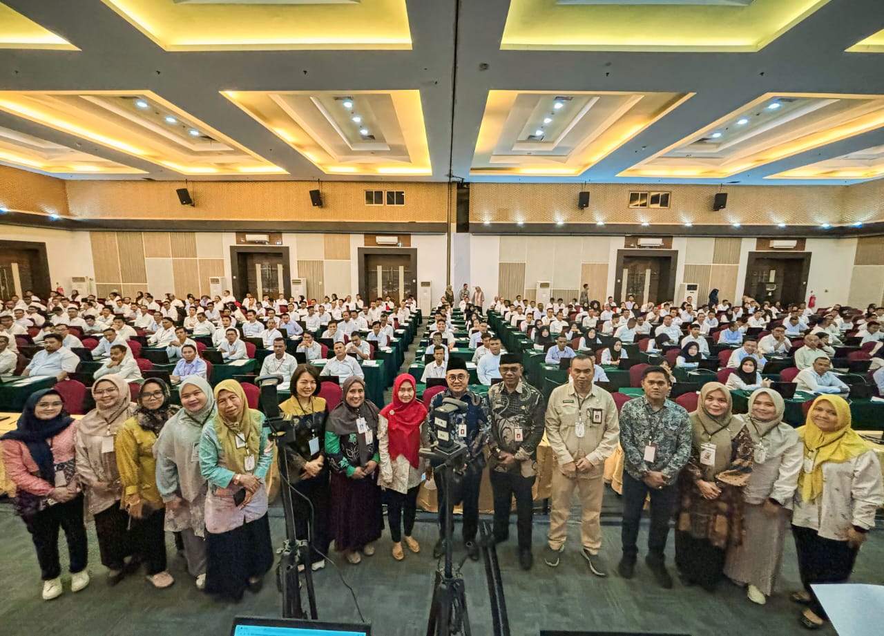 1749 Peserta Ikuti Uji Kompetensi PPPK Tahap I Tahun 2024, Pemko Dumai Beri Motivasi