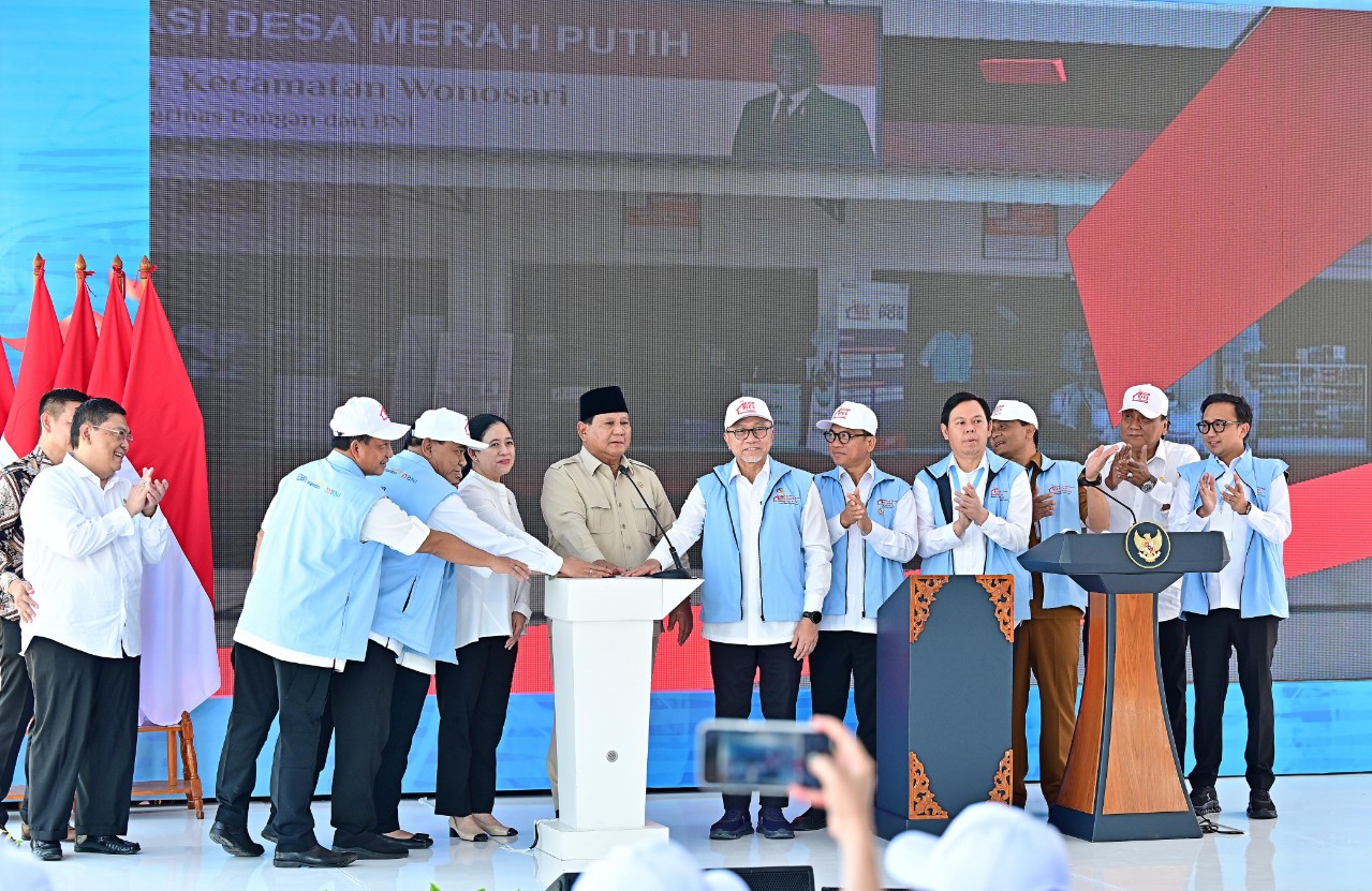 Presiden Prabowo Resmikan 80.000 Koperasi Desa Merah Putih, Menteri Nusron Hadir Dukung Ekonomi Kerakyatan