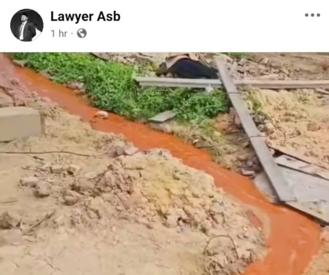 Anggota DPRD Dumai Unggah Video Cairan Oranye Diduga Limbah PT Agro Murni