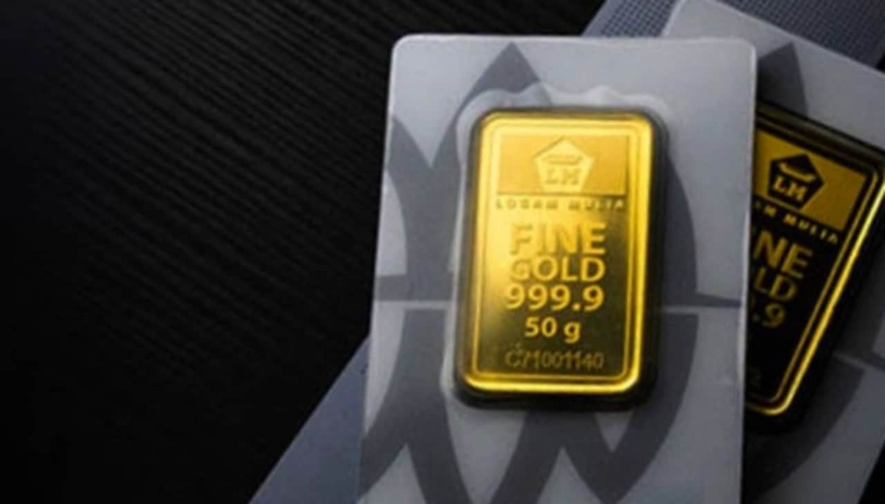 Harga Emas Antam Hari Ini Jatuh