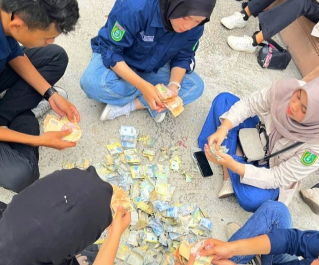 BEM Sekota Dumai Galang Bantuan untuk Korban Kebakaran di Kelurahan Bintan